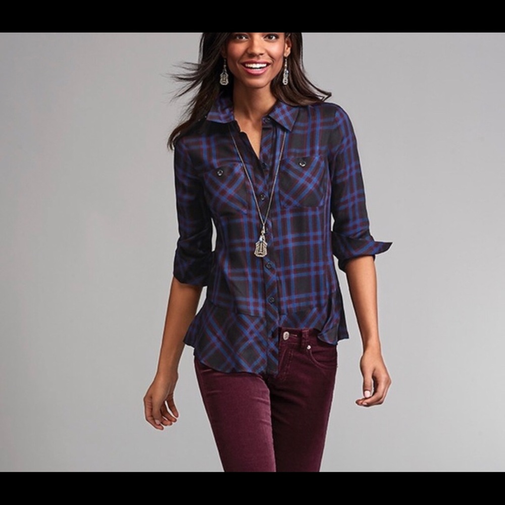 Cabi Check Shirt size M